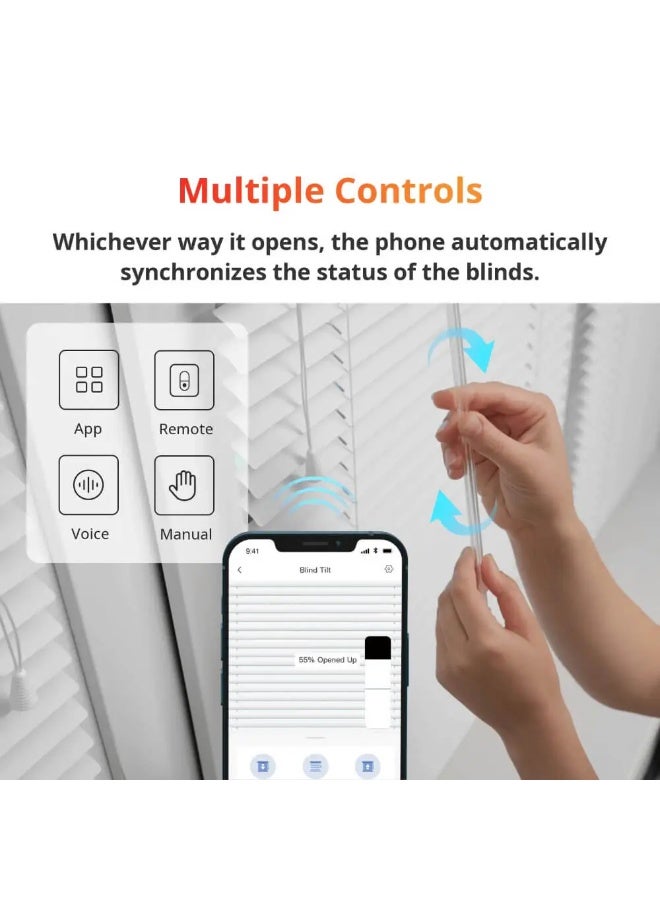 سويتش بوت ستائر آلية قابلة للإمالة - Image 4